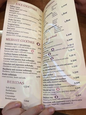 Menu photo 4 La Ruta de Kaldi Fuengirola, MA Menu photo 4 La Ruta de Kaldi Fuengirola, MA