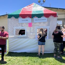Festa Italiana - No one wants American bbq today...lol