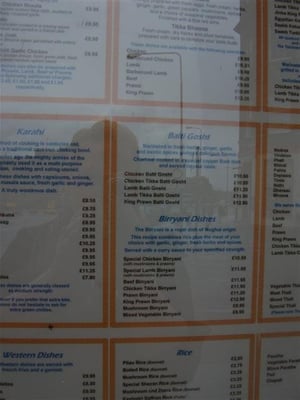 Menu photo 2 Shezan Indian Cuisine Edinburgh, EDH