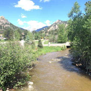Murphy's River Lodge - View from room 202! - Hotels Near Me - Estes Park, Colorado