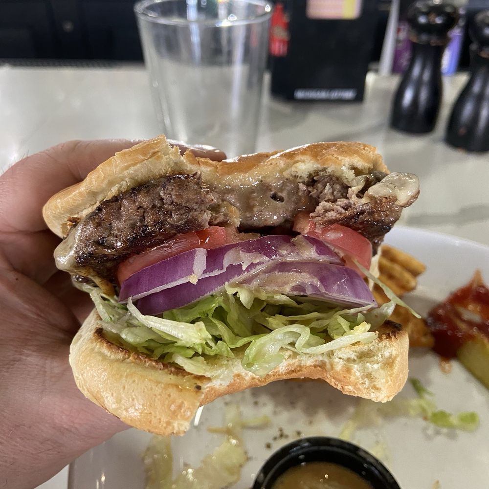 Local's Zip Burger - sauce is awesome Local's Zip Burger - sauce is awesome