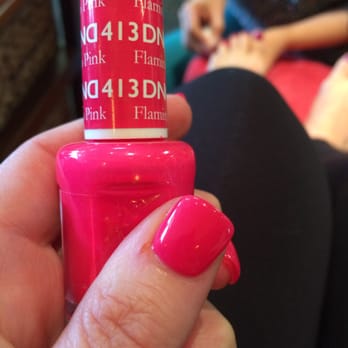 Tk Nails - Flamingo Pink..... - Nail Salons Near Me - Naperville, Illinois