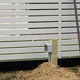Install of Outdoor Electrical Quad Box.