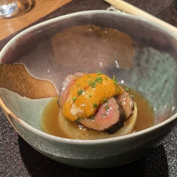 wa’z - Uni on top of A5 wagyu - Japanese Near Me - Seattle, Washington wa’z - Uni on top of A5 wagyu - Japanese Near Me - Seattle, Washington