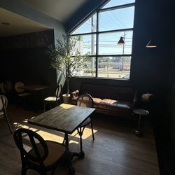 Nice seating area in the back room