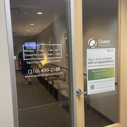Quest Diagnostics - Front Entrance / Hours
