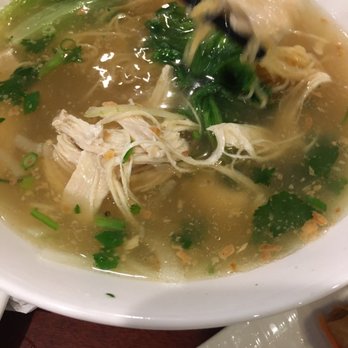 Pho Mama - Chicken pho. Shown is ALL the chicken that came in the bowl. It's a large bowl size too smh - Vietnamese Near Me - Union City, California Pho Mama - Chicken pho. Shown is ALL the chicken that came in the bowl. It's a large bowl size too smh - Vietnamese Near Me - Union City, California