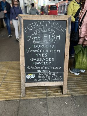 Menu photo 5 Fishcotheque London, XGL Menu photo 5 Fishcotheque London, XGL