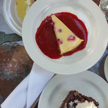 Piatti - Crostata al limone with raspberry sauce - Italian Near Me - La Jolla, California Piatti - Crostata al limone with raspberry sauce - Italian Near Me - La Jolla, California