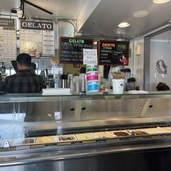 Gelato section!!