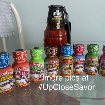 Cheese Haven - My first visit of hot sauce purchased.  #UpCloseSavor - Cheese Shops Near Me - Port Clinton, Ohio