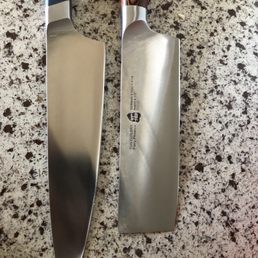 My knives after sharpened