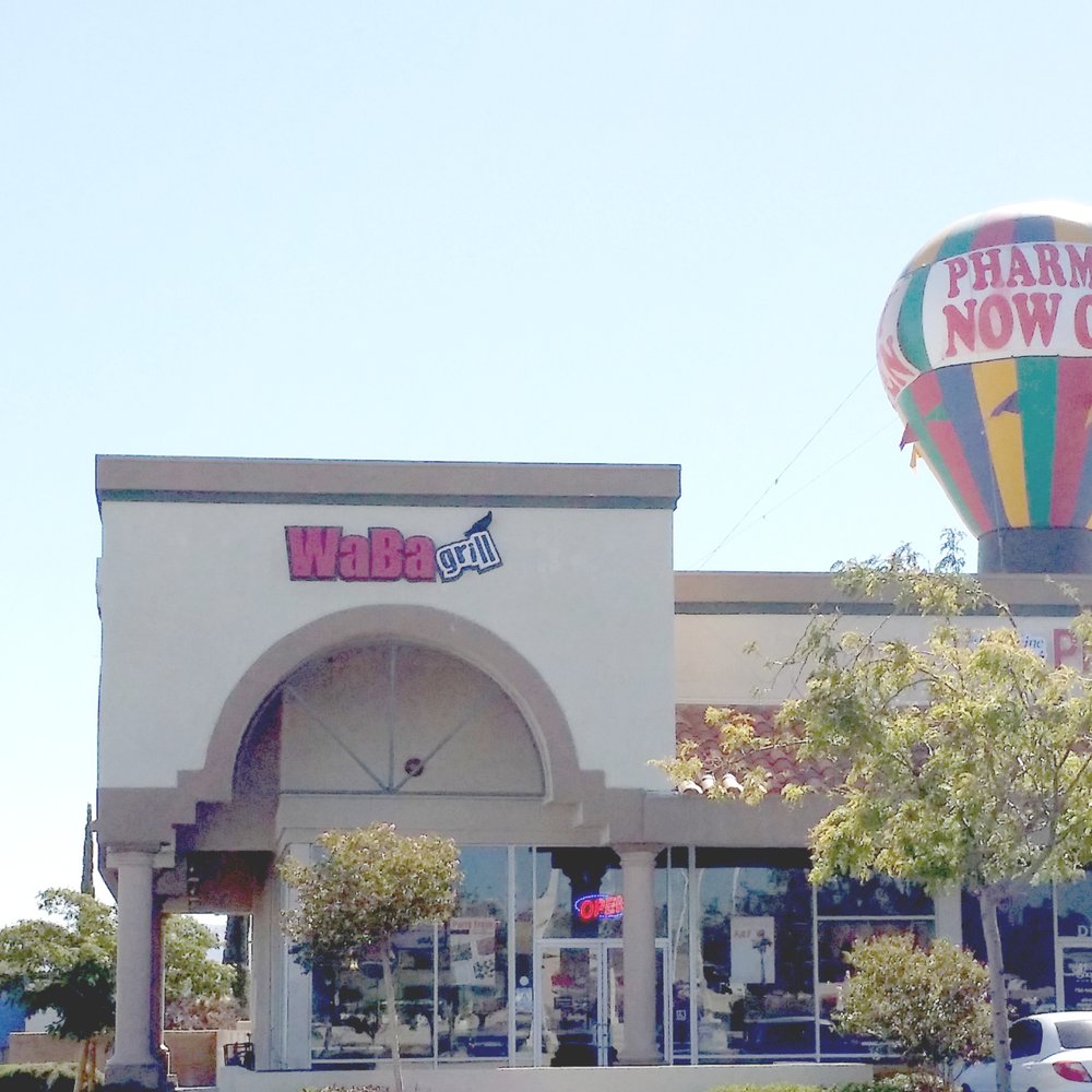 WaBa Grill - View from the parking lot. - Fast Food Near Me - Hesperia, California WaBa Grill - View from the parking lot. - Fast Food Near Me - Hesperia, California