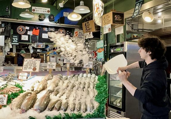 Pike Place Fish Market by null