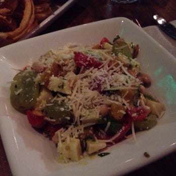 25 Degrees - Chopped vegetable salad half of the full. Note: kitchen split the full in half for us since we were sharing. ($14 for full) - Burgers Near Me - Los Angeles, California 25 Degrees - Chopped vegetable salad half of the full. Note: kitchen split the full in half for us since we were sharing. ($14 for full) - Burgers Near Me - Los Angeles, California