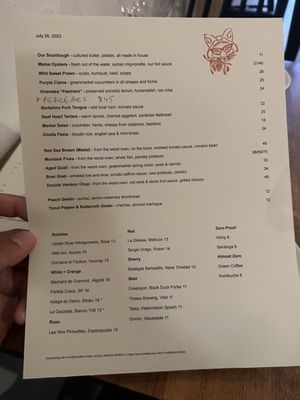 Menu photo 7 Foxface Natural New York, NY Menu photo 7 Foxface Natural New York, NY