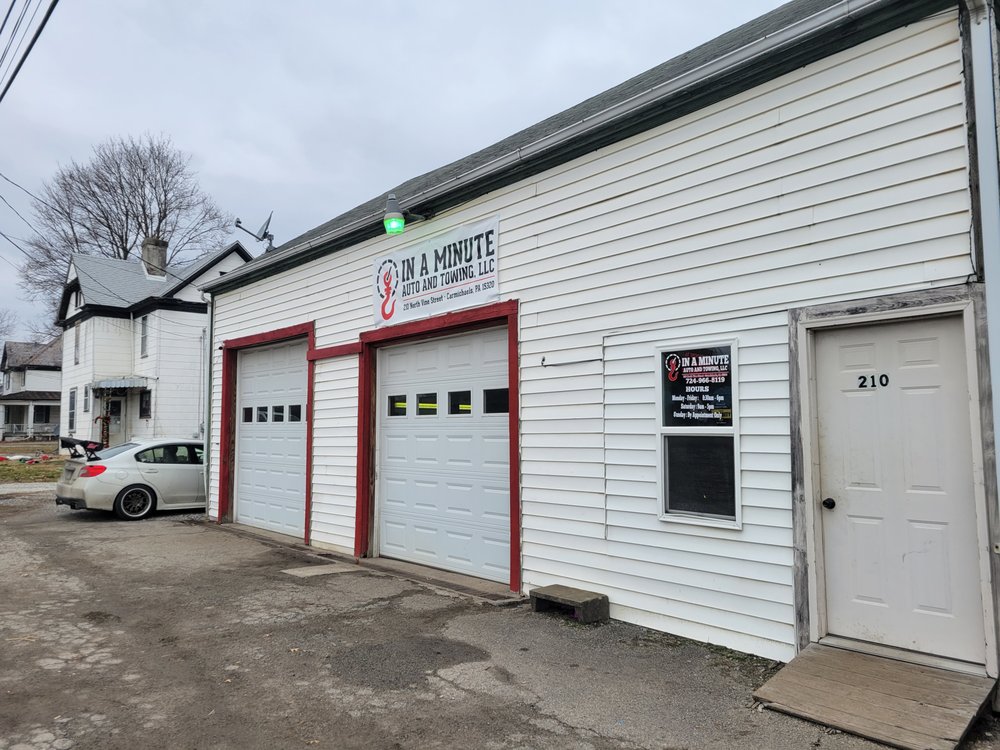 IN A MINUTE AUTO & TOWING Updated August 2024 210 North Vine St