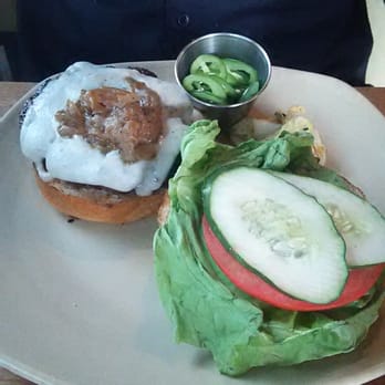 Monkeypod Kitchen - Big Island Cheeseburger - super yummy! Flavorful and huge, my boyfriend devoured it. - Hawaiian Near Me - Kapolei, Hawaii Monkeypod Kitchen - Big Island Cheeseburger - super yummy! Flavorful and huge, my boyfriend devoured it. - Hawaiian Near Me - Kapolei, Hawaii