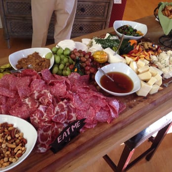 Twelve 28 - Cheese and charcuterie display at our Sonoma winery wine club event. - Caterers Near Me Twelve 28 - Cheese and charcuterie display at our Sonoma winery wine club event. - Caterers Near Me