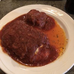 New Anchor Inn - My lasagna with a side of a huge meatball. Definitely worth getting