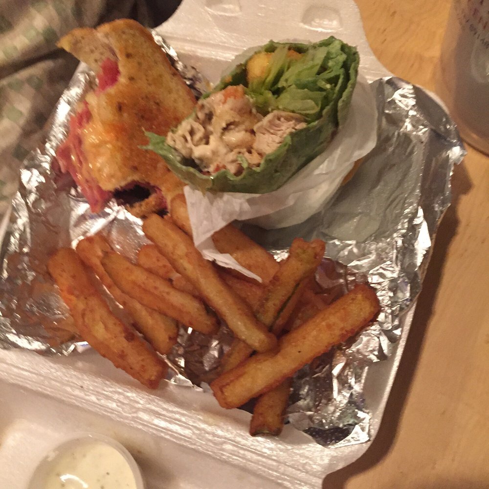 Southern Hills Cafe - Half Reuben half Caesar wrap and fried zucchini - Juice Bars & Smoothies Near Me - Las Vegas, Nevada Southern Hills Cafe - Half Reuben half Caesar wrap and fried zucchini - Juice Bars & Smoothies Near Me - Las Vegas, Nevada