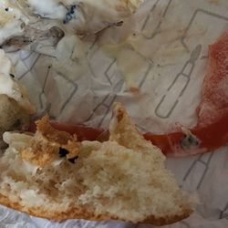 Wendy's - Black stuff in chicken sandwich...
