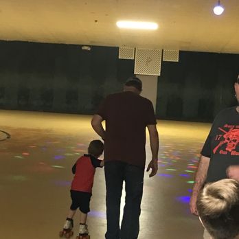 Bastrop Skate Palace - Part of the skate area. - Skating Rinks Near Me - Bastrop, Texas