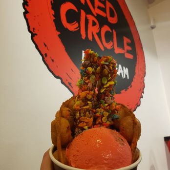 Red Circle Ice Cream - Desserts Near Me - Houston, Texas