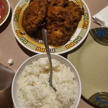 Chopstick House - Shrimp egg foo young (bean sprouts) with steamed rice - Chinese Near Me - Omaha, Nebraska Chopstick House - Shrimp egg foo young (bean sprouts) with steamed rice - Chinese Near Me - Omaha, Nebraska