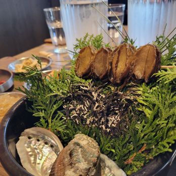 Anju - Smoked abalone - Korean Near Me - Markham, Ontario