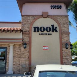 Exterior photo of Nook coffee bar - Rancho Cucamonga, California Exterior photo of Nook coffee bar - Rancho Cucamonga, California