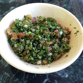 Kobee Factory - Tabbouleh, medium $4.99, diced tomatoes with finely chopped parsley, bulgar and onion, seasoned with olive oil, lemon juice salt - Middle Eastern Near Me - Van Nuys, California