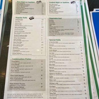 Plate Sushi & Chicken - Sushi menu - Sushi Bars Near Me - Ann Arbor, Michigan Plate Sushi & Chicken - Sushi menu - Sushi Bars Near Me - Ann Arbor, Michigan