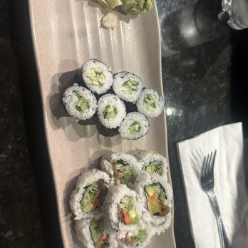 Totto Sushi & Grill - Cucumber roll, smoked salmon vegetable roll - Sushi Bars Near Me - Chattanooga, Tennessee