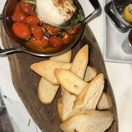 Burrata & Roasted Tomatoes $12 Burrata & Roasted Tomatoes $12