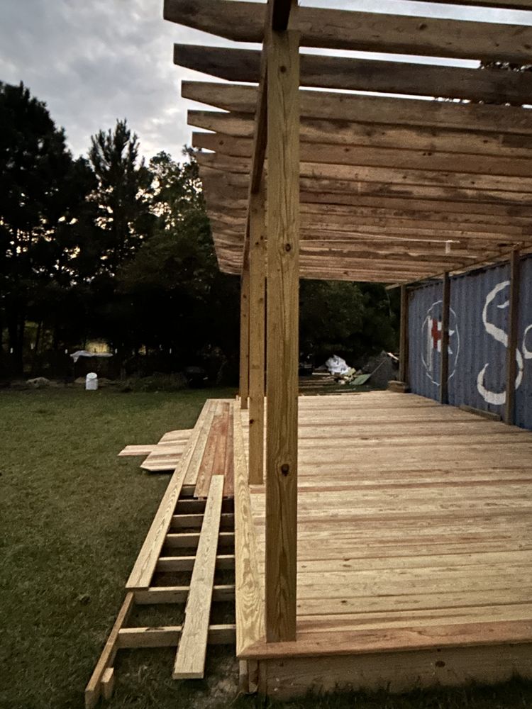 Slide of Walling construction