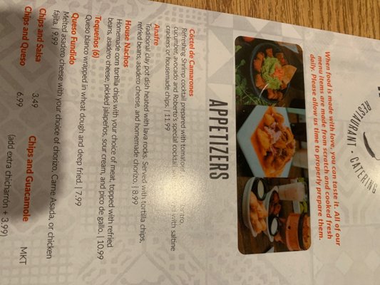 Menu photo 2 La Cocina de Roberto The Woodlands, TX Menu photo 2 La Cocina de Roberto The Woodlands, TX