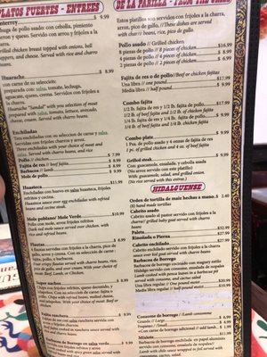 Menu photo 8 El Hidalguense Restaurant Houston, TX Menu photo 8 El Hidalguense Restaurant Houston, TX