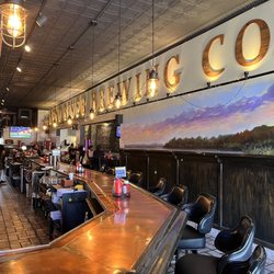 Bent River Brewing - Bar area