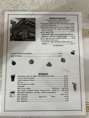 Menu photo 1 2400 Diner Fredericksburg, VA