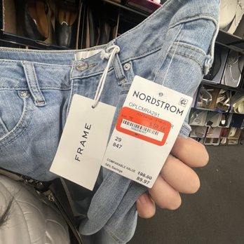 Nordstrom Rack - Frame jeans. With an additional 40% off red tag sale. - Department Stores Near Me - Fresno, California Nordstrom Rack - Frame jeans. With an additional 40% off red tag sale. - Department Stores Near Me - Fresno, California