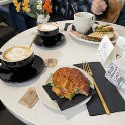 Smoked Salmon Croissant