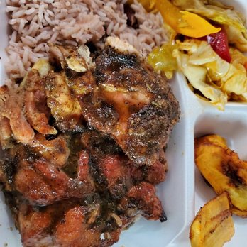 Barrington's Jamaican Kitchen - Jerk Chicken Plate Curry Chicken Plate - Caribbean Near Me - Bakersfield, California Barrington's Jamaican Kitchen - Jerk Chicken Plate Curry Chicken Plate - Caribbean Near Me - Bakersfield, California