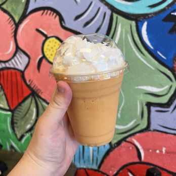 Grouchy John's Coffee - 12 oz P.M.S. Smoothie - Coffee & Tea Near Me - Las Vegas, Nevada