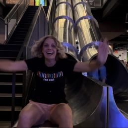There's a SLIDE!!!!