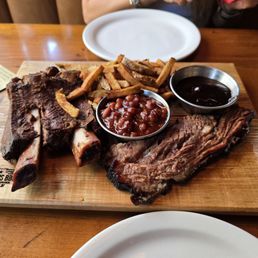 Beef ribsand brisket