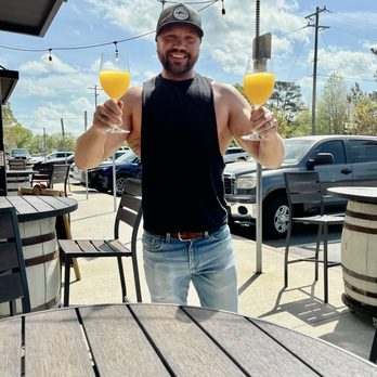 Keg & Cellar - Two mimosas - Wine Tasting Room Near Me - Moore, South Carolina