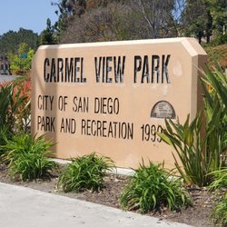 Carmel View Park - Park Sign