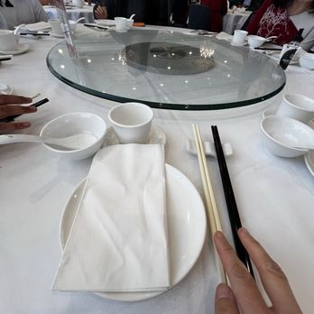 Empire Seafood Restaurant - Serving and eating chopsticks - Seafood Near Me - Richmond, British Columbia