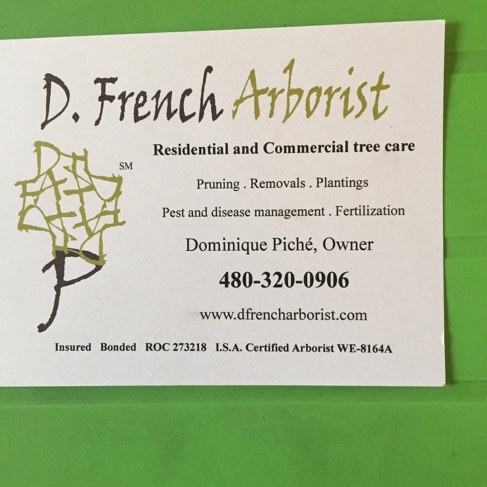 D. French Arborist - Tree Services Near Me D. French Arborist - Tree Services Near Me